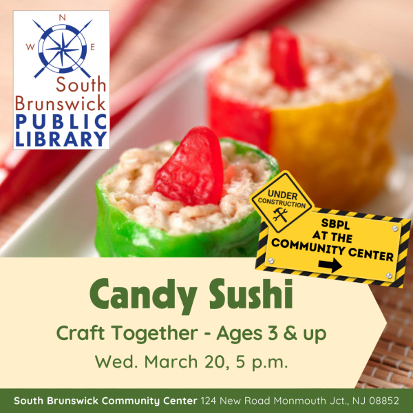 Image for event: Candy Sushi