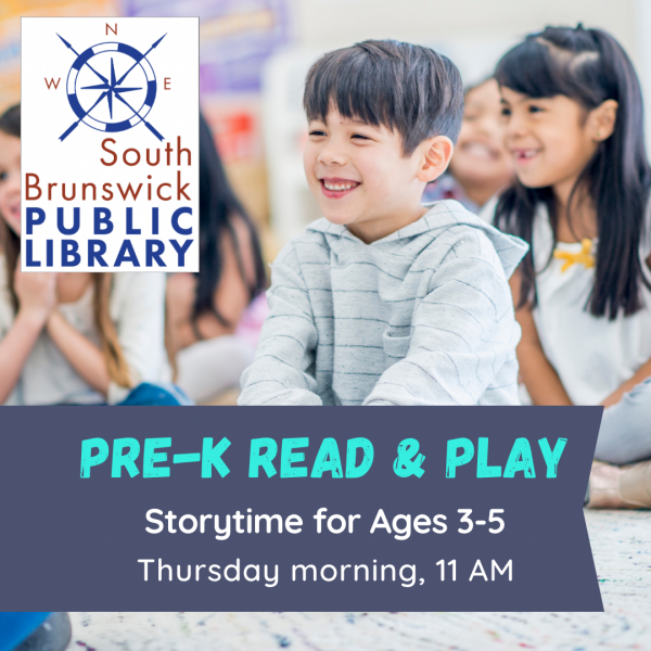 Image for event: Pre-K Read &amp; Play