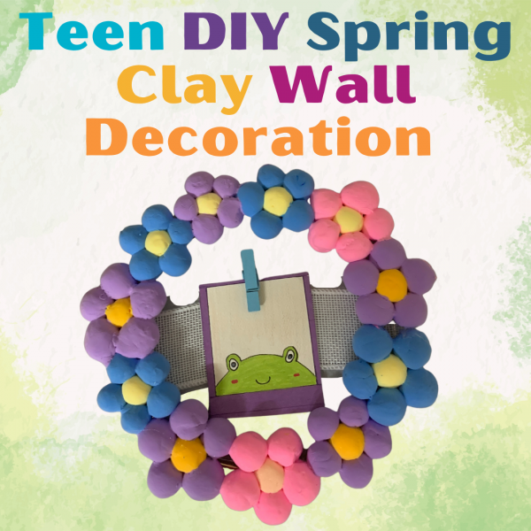 Image for event: Teen DIY Spring Clay Wall Decoration 