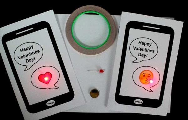 Image for event: Paper Circuit Valentines (In Person)